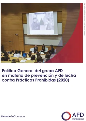 Política General del grupo AFD en materia de prevención y de lucha contra Prácticas Prohibidas (2020)