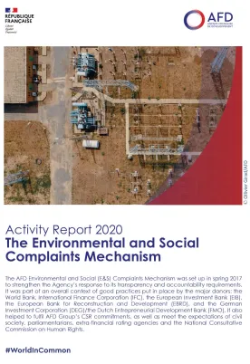 The Environmental and Social Complaints Mechanism - 2020 Activity Report