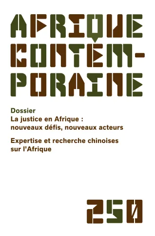 La justice en Afrique : nouveaux défis, nouveaux acteurs