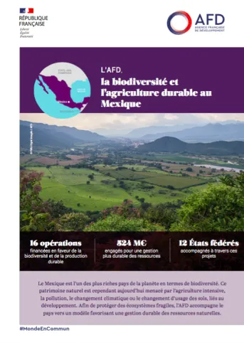 L'AFD et la biodiversité au Mexique