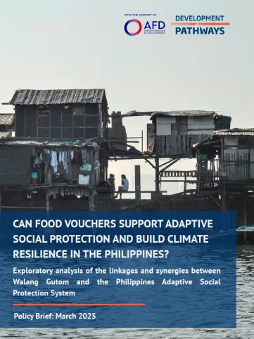 adaptive social protection and build climate resilience in the philippines